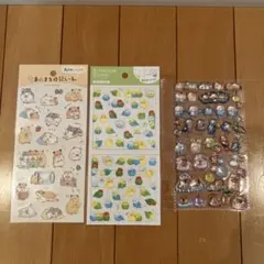 【おすそ分け】ボンボンドロップシール　ハムスター、インコ　他