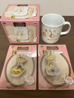 一番くじ 夏目友人帳～ニャンコ先生かふぇ～　マグカップ　ストラップ