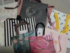 ブランド ショップ袋 紙袋 まとめ売り 7枚セットのサムネイル
