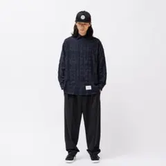 極美品　fcrb×wtaps ナイロンフードジャケット 美品】WTAPS × F.C.R.B. パーカーナイロンジャケット 鑑定済みM