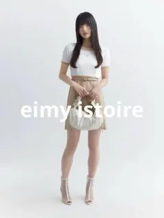 新品未使用タグ付き✨️eimyモチーフロゴパイピングミニワンピースのサムネイル