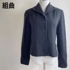 組曲 クミキョク ショート丈ウールコート