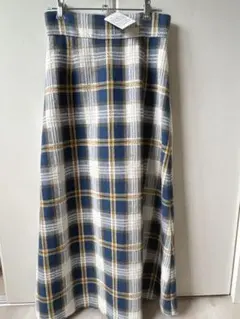 N.Natural Beauty Basic チェック柄スカート