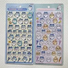 国内正規品　ちいかわハチワレうさぎ集合ボンボンドロップシール　第1弾　2枚セット