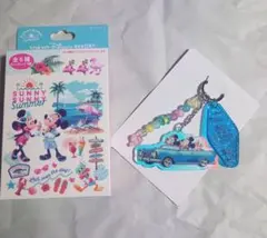ディズニー　キーチェーン　シークレット　SUNNY SUNNY SUMMER