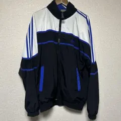 adidas ナイロンジャケット 90s~00s 万国旗タグ