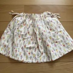 アイスクリーム柄 スカート 120サイズ