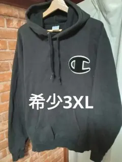 champion【チャンピオン 】 スウェット パーカー3XLブラック