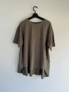 未使用品 タグ付き 半袖Tシャツ 冷感素材 大きいサイズ 5L カーキ