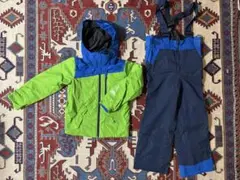 Phenix スキーウェア 130サイズ 緑/青バートンモンベルボーイズキッズ
