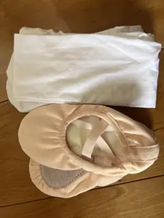 ピンク　バレエシューズ　18.5 タイツ　セット