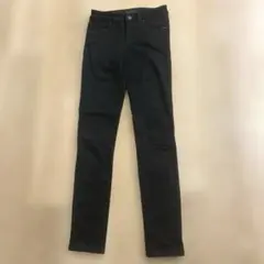 UNIQLOストレッチスキニーパンツ　S ブラック