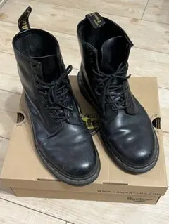 Dr. Martens 1460 ブラック ワークブーツ UK8