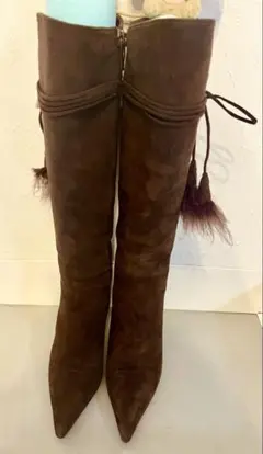 Rebecca taylor スウェード ブーツ ブラウン 22.5cm