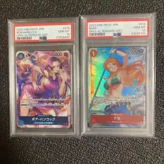 ワンピースカード　ナミ　パラレル　ロマンスドーン　PSA10