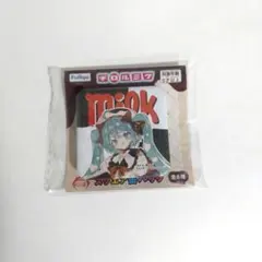 初音ミク✕チロルチョコ　スクエア缶バッジ　チロルミク