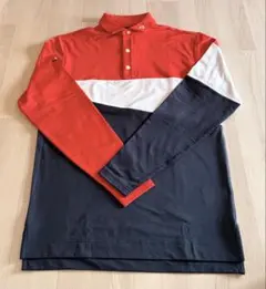FootJoy フットジョイ ゴルフ 裏起毛長袖ポロシャツ　サイズL