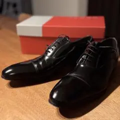 REGAL リーガル 011R ストレートチップ 黒 26.5箱付