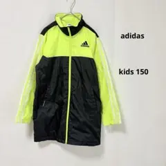 adidas アディダス　ウィンドブレーカー　キッズ　150 蛍光　イエローのサムネイル