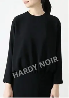 値札付き　未使用品✨HARDY NOIR/オーバートップブラックドレス/36のサムネイル