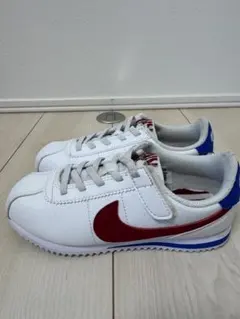 NIKE/ナイキ ウィメンズ コルテッツ レザー ホワイト　19cm