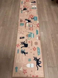 ⭐︎在庫処分⭐︎魔女の宅急便 ジジとキッチン ロングマット 45×180ｃｍ