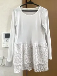 ehka sopo 裾レースカットソーのサムネイル