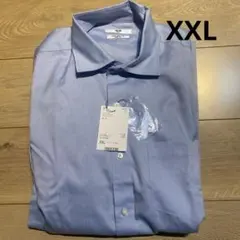 新品 UNIQLO ファインクロス　スーパーノンアイロン　スリムフィットシャツ