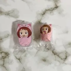 ヒロアカ 麗日お茶子 ガチャガチャ おくるみ ますこっと チャーム