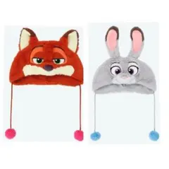 Dinsney ディズニー 公式 ズートピア ファンキャップ ニック ジュディ