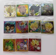 ドラゴンボールウエハース　１３弾　激突の戦士たち　１１枚セット