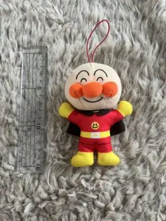 アンパンマン ぬいぐるみ ストラップ付き 約10cm
