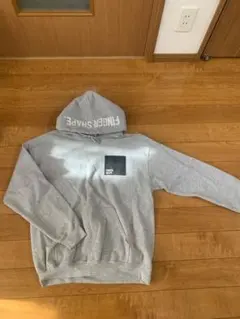 FINGER SHAPE グレー フード付き スウェット M