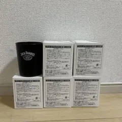 ジャックダニエル　チャコールブラックグラス　6個　Jack Daniel'sのサムネイル
