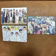 timelesz FAM ランダムトレカ　集合３枚セット 全員