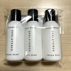 ショーレイヤード　旅行用シャンプーセット　フレッシュペア　各30ml