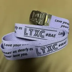 LOVETOXIC ロゴ入りパープルベルト