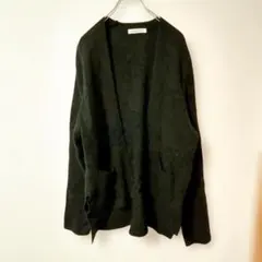 美品FILGRANDE フィルグランデブラックVネックカーディガン 【M】