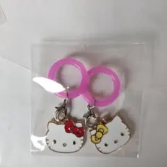 サンリオキャラクターズ　キティ ミミィ　めじるしアクセサリー　アンブレラマーカー