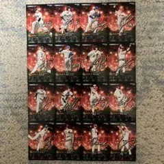 プロ野球チップスプロスピAカード2025 ノーマルカード 16枚セット
