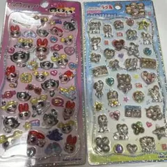 プチドロップステッカー パワパフ