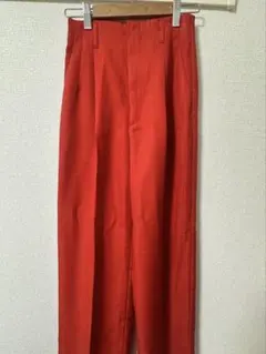 GUカラースラックス赤 Sサイズ