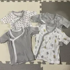 西松屋　ベビー肌着　50〜60サイズ　4着