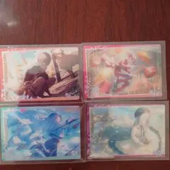 プロジェクトセカイキャラクターカード 4枚セット