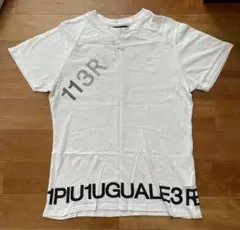 1PIU1UGUALE3 Tシャツ ホワイト Mサイズのサムネイル