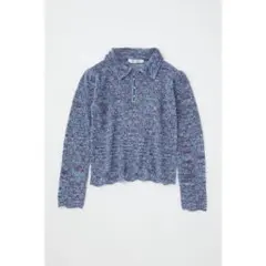 moussy オープン　ワーク　ニット