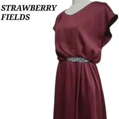 【美品】ストロベリーフィールズ ビスミーハンマー ドレス ワンピース ビジュー付