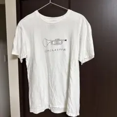 Orchestra トランペットプリント Tシャツ