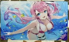 ToLOVEる モモ ミッドナイトブルー プレイマット ToLOVEる モモ ミッドナイトブルー プレイマット - メルカリ