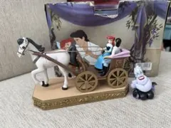 アリエルとエリックの馬車フィギュアセット ディズニーストーリーコレクション